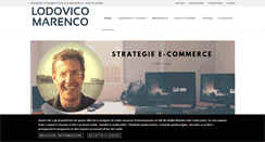 Desktop Screenshot of lodovicomarenco.it